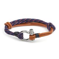 Nylon Cord Bracelets, 550 Paracord, with Titanium Steel, handmade, fashion jewelry & Unisex cm 