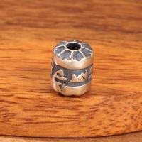 Thailand Sterling Silver Spacer Bead, Antique finish, DIY silver color Approx 3mm 