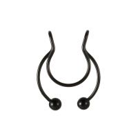 Stainless Steel Nose Piercing Jewelry, 304 Stainless Steel, Vacuum Ion Plating, fashion jewelry & for woman 18mm 