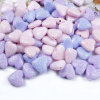 Miracle Acrylic Beads, Heart, DIY 12mm, Approx 