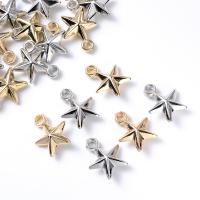 CCB Plastic Pendants, Copper Coated Plastic, Star, plated, DIY Approx 