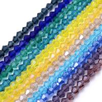 Perles en cristal de losange , DIY, plus de couleurs à choisir, 4mm, Environ Vendu par brin