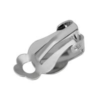 Stainless Steel Clip On Earring Finding, 316L Stainless Steel, DIY & Unisex, original color 