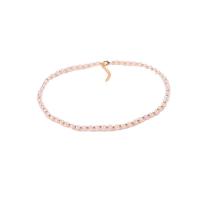 Freshwater Pearl Brass Necklace, Copper Alloy, with Freshwater Pearl, with 1.77 inch extender chain, Butterfly, plated & for woman Approx 15.75 Inch 