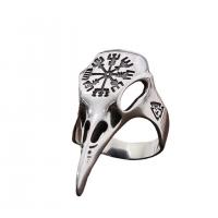 Titanium Steel Finger Ring, anoint & for man, original color 