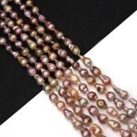 Baroque Cultured Freshwater Pearl Beads, Edison Pearl, DIY, mixed colors, 10-11mm Approx 38 cm 