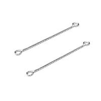 Sterling Silver Earring Drop Component, 925 Sterling Silver, plated, DIY 25mm Approx 3mm 