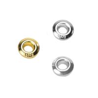 Perles intercalaires en argent , argent sterling 925, Placage, DIY, plus de couleurs à choisir, 3.5mm Environ 1.2mm, Vendu par paire