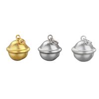 Colgantes de plata esterlina de campana, plata de ley 925, Cascabel, chapado, diverso tamaño para la opción, más colores para la opción, Vendido por UD