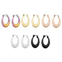 Edelstahl Baumeln Ohrring, 304 Edelstahl, Vakuum-Ionen-Beschichtung, Modeschmuck & für Frau, keine, 21.5x23x4mm, verkauft von Paar