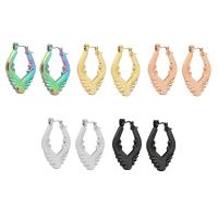 Stainless Steel Leverback Earring, 304 Stainless Steel, Vacuum Ion Plating, fashion jewelry & for woman 