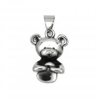 Stainless Steel Animal Pendants, 316L Stainless Steel, fashion jewelry & Unisex, original color 