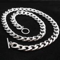 Stainless Steel Chain Necklace, 304 Stainless Steel, polished, fashion jewelry & for man, original color Approx 23.62 Inch 