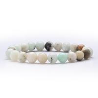 Gemstone Bracelets, ​Amazonite​, fashion jewelry & Unisex Approx 7.48 Inch 