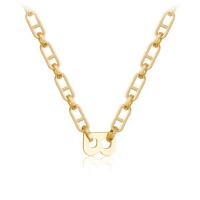 Zinc Alloy Necklace, plated, for woman Approx 17.32 Inch 