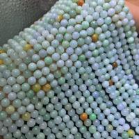 Jade Burma Bead, Round, polished, DIY mixed colors Approx 38-40 cm 