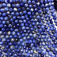 Sodalith Perlen, Sosalith, poliert, DIY & facettierte, blau, 6-6.5mm, Länge:ca. 38-40 cm, verkauft von Strang