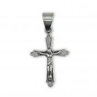 Нержавеющая сталь крест подвески, Нержавеющая сталь 316, Kресты, ювелирные изделия моды & Мужский продается PC