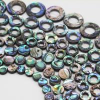 Abalone Shell Beads, handmade multi-colored 