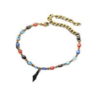 Zinc Alloy Resin Bracelets, with Resin, plated, Unisex Approx 21 cm 