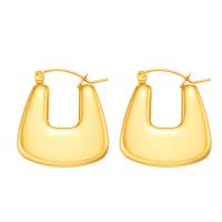 Edelstahl Baumeln Ohrring, Titanstahl, plattiert, Modeschmuck & für Frau, keine, 15mm, verkauft von Paar