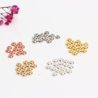 Flat Brass Beads, Flat Round, high quality plated 