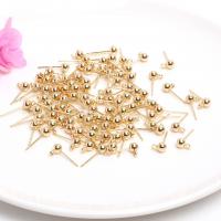 Brass Earring Stud Component, high quality plated, DIY 