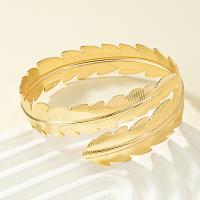 Zinc Alloy Cuff Bangle, gold color plated, fashion jewelry & for woman, 16mm, Inner Approx 65mm 