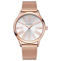 Women Wrist Watch, Zinc Alloy, with Glass & 304 Stainless Steel, Japanese movement, Life water resistant & fashion jewelry & for woman & with rhinestone Approx 8.86 Inch 