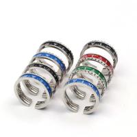 Палец кольцо-латунь, Латунь, вакуумное покрытие, разный размер для выбора & Женский, Много цветов для выбора, продается PC
