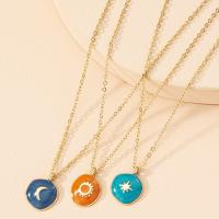 Zinc Alloy Necklace, with 3.54inch extender chain, gold color plated, fashion jewelry & for woman Approx 15.75 Inch 