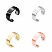 Палец кольцо-латунь, Медь, Другое покрытие, ювелирные изделия моды & Мужская, Много цветов для выбора, 19mm,6.5mm, продается PC