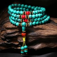 Bracelets turquoises, turquoise, style folk & unisexe, plus de couleurs à choisir, Vendu par brin