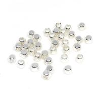 Brass Spacer Beads, Cube, plated, DIY 