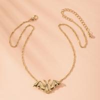 Zinc Alloy Necklace, with 1.97inch extender chain, gold color plated, fashion jewelry & for woman Approx 23.62 Inch 