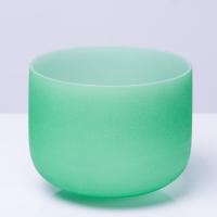 Природный кварцевый Поющая чаша, разный размер для выбора, зеленый, продается PC