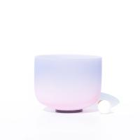 Природный кварцевый Поющая чаша, разный размер для выбора, розовый, продается PC
