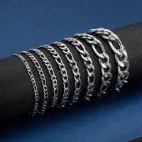 Titanium Steel Bracelet & Bangle, plated & Unisex 