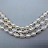 Barock kultivierten Süßwassersee Perlen, Natürliche kultivierte Süßwasserperlen, DIY, weiß, 6-7mm, Länge:ca. 15 ZollInch, verkauft von Strang