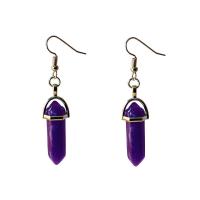 Resin Zinc Alloy Earring, with Resin, fashion jewelry & for woman 55mm 