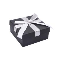 Jewelry Gift Box, paper box, Rectangle, printing, black 