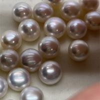 Round Cultured Freshwater Pearl Beads, DIY, white, 10.3-11.3mm 