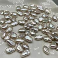 Baroque Cultured Freshwater Pearl Beads, DIY, white, 11*19mm 