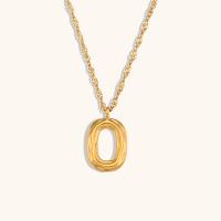 Stainless Steel Jewelry Necklace, 304 Stainless Steel, with 5cm extender chain, Vacuum Ion Plating, for woman & hollow, golden Approx 40 cm 