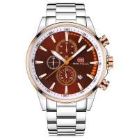 Men Wrist Watch, Zinc Alloy, with Glass & 304 Stainless Steel, Chinese movement, Life water resistant & multifunctional & for man Approx 8.66 Inch 