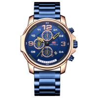 Men Wrist Watch, Zinc Alloy, with Glass & 304 Stainless Steel, Chinese movement, Life water resistant & multifunctional & for man Approx 9.05 Inch 