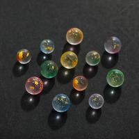 Satinierte Lampwork Perlen, rund, DIY, keine, verkauft von PC
