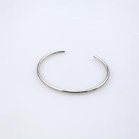 Stainless Steel Cuff Bangle, 304 Stainless Steel, fashion jewelry & Unisex, original color, 3mm, Inner Approx 60mm 