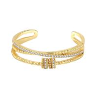 Cubic Zirconia Micro Pave Brass Finger Ring, plated, fashion jewelry & micro pave cubic zirconia & for woman 11.6mm, Inner Approx 52mm 