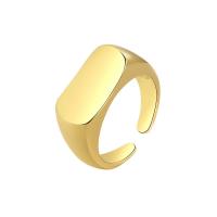 Палец кольцо-латунь, Латунь, Другое покрытие, Регулируемый & ювелирные изделия моды & Женский, Много цветов для выбора, 9.4mm, размер:7, продается PC